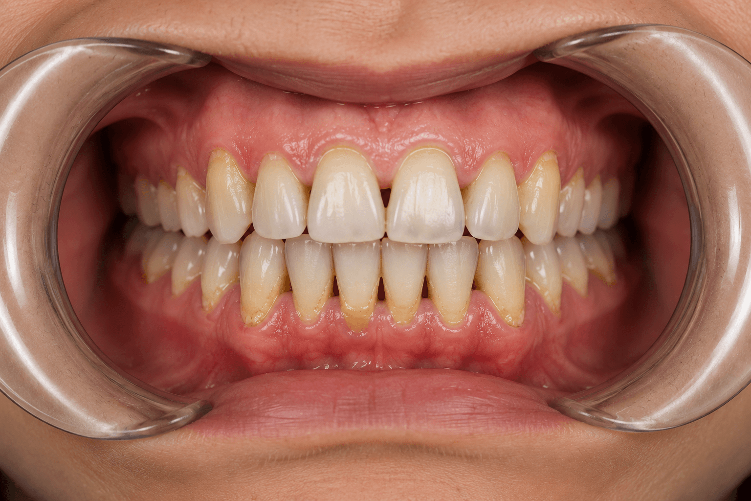 Clinical view at 3.5×
